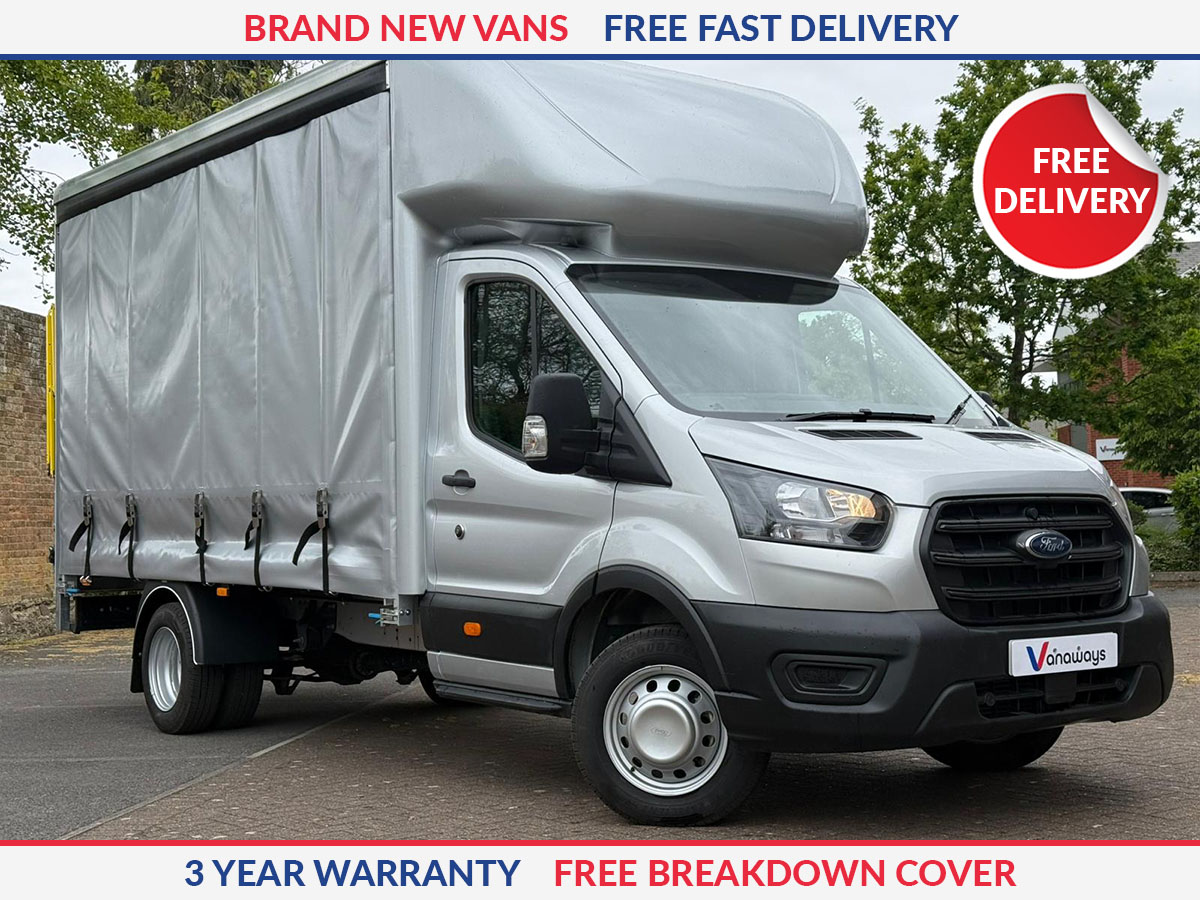 Ford Transit 350 L3 Diesel FWD Curtain Side